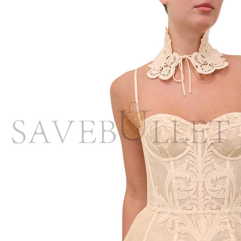 ZIMMERMANN REBELLION FILIGREE MINI DRESS 6350DC261